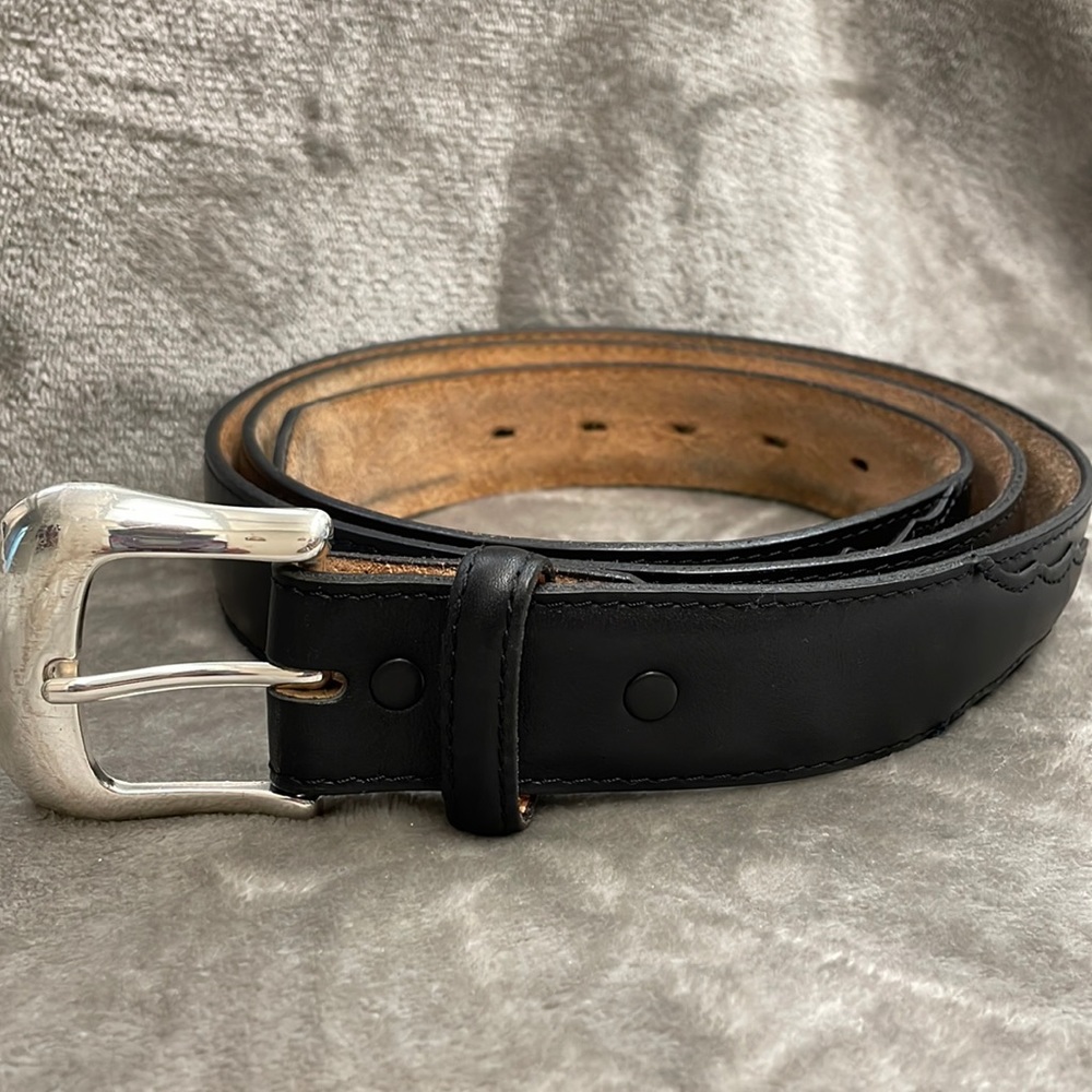 VINTAGE TONY LAMA LEATHER BELT